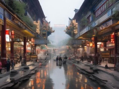 秦皇岛商贸服务楼，连接经济与市场的空间