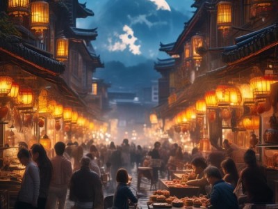 观山湖商贸城，月色与情，解析月饼文化与现代生活