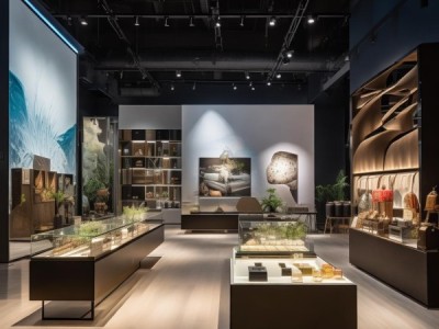 商贸公司展展示图视觉效果 stunning